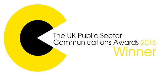 UK Public Sector Communications Awards 2016 Winner