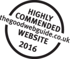 Highly Commended logo for Good Web Guide Awards 2016