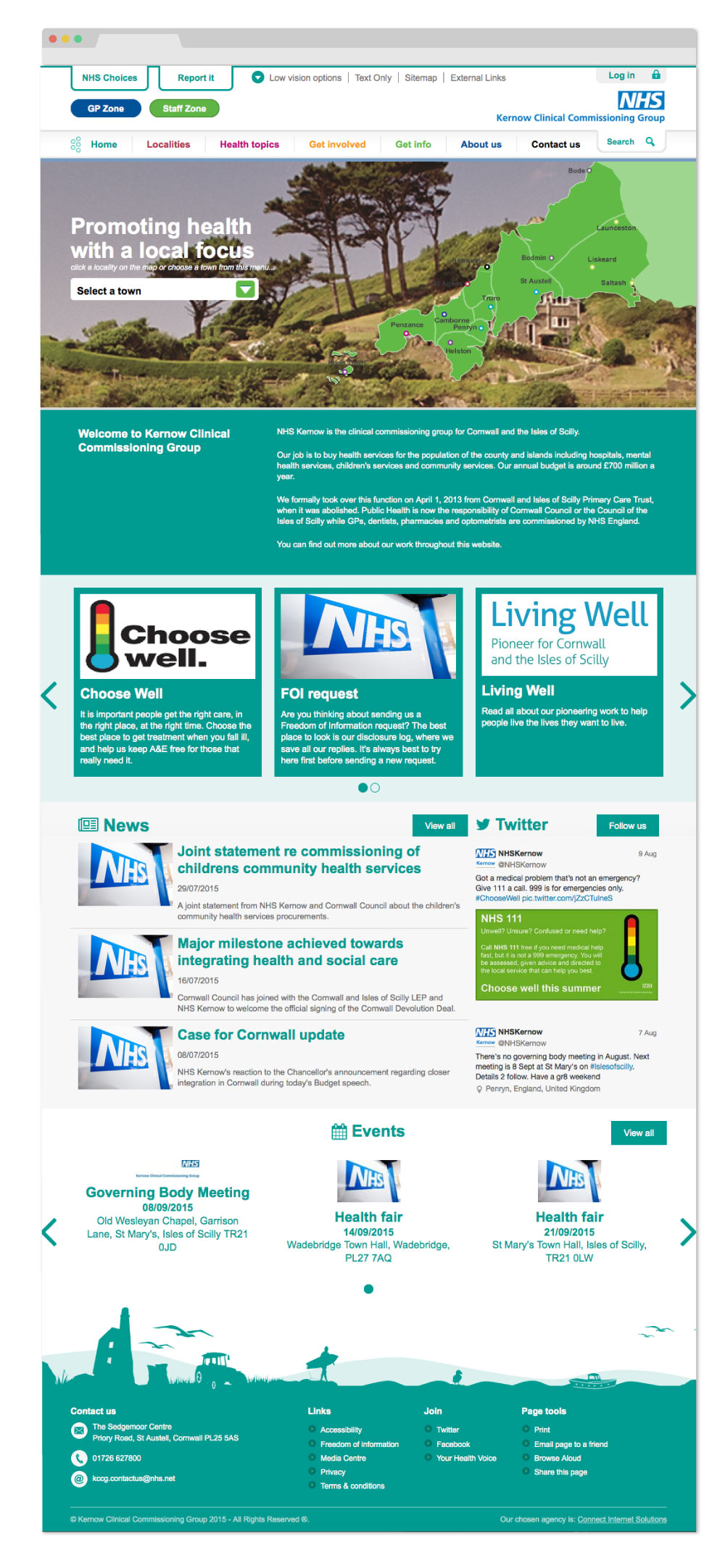 Kernow CCG Home Page