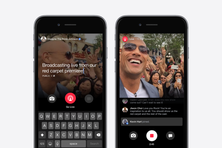 Facebook has finally confirmed its live streaming plans