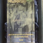 Our GOLD award from the 2015 Digital Impact Awards.