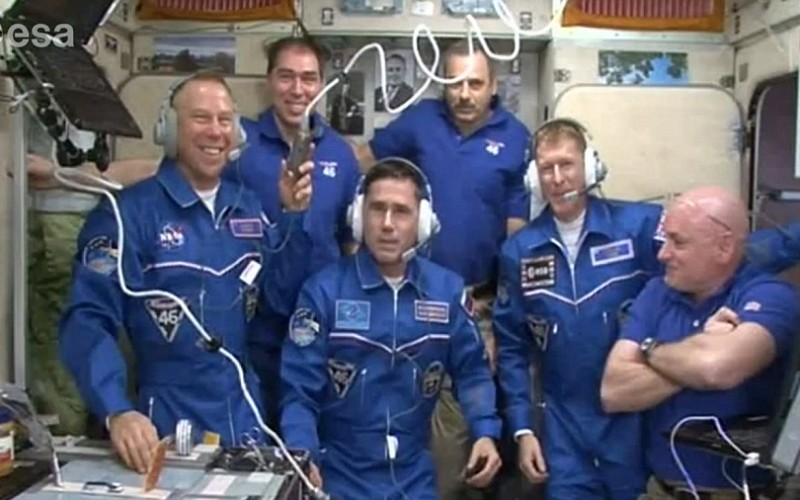 Tim Peake has made it to the ISS