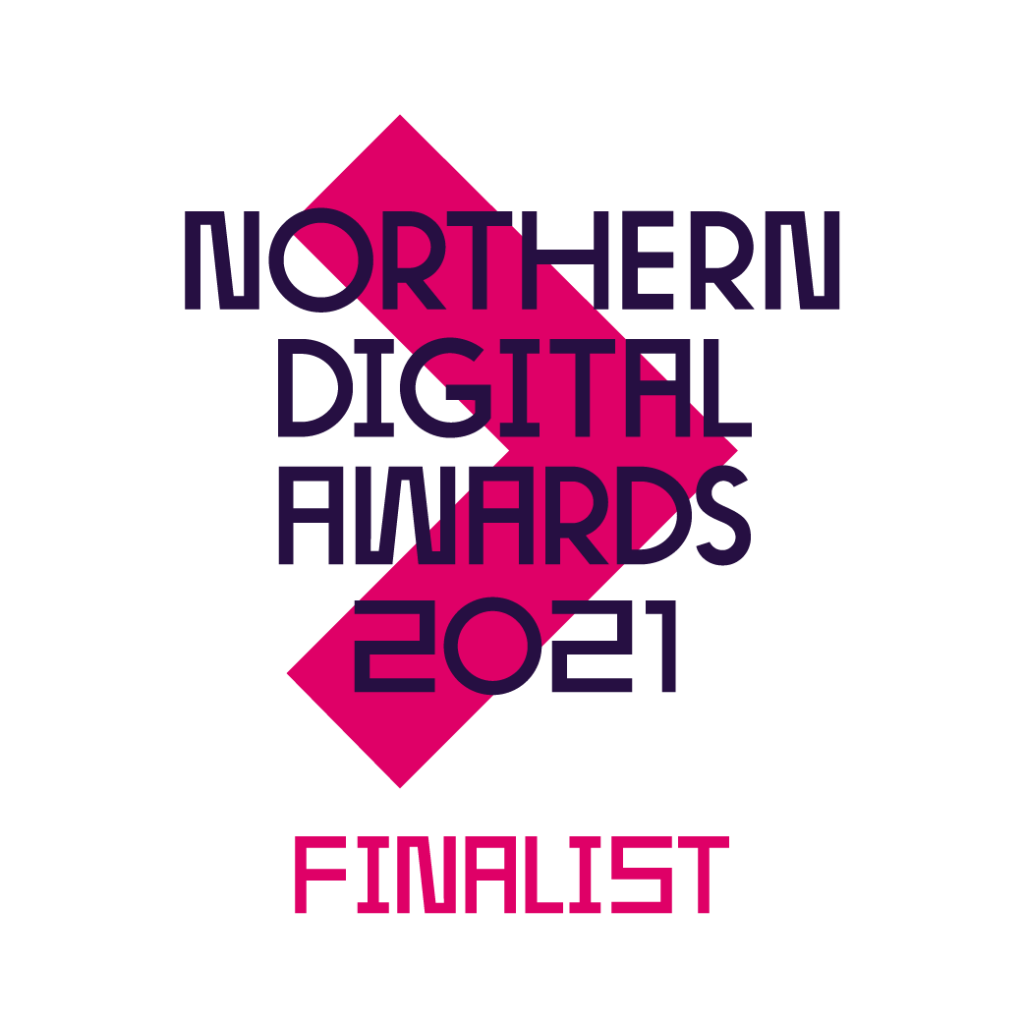 Northern Digital Awards 2021 finalist logo